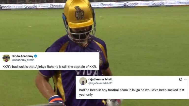 IPL 2026: खराब फॉर्म और धीमी बल्लेबाजी से घिरे अजिंक्य रहाणे, फैंस ने की कप्तानी छोड़ने की मांग