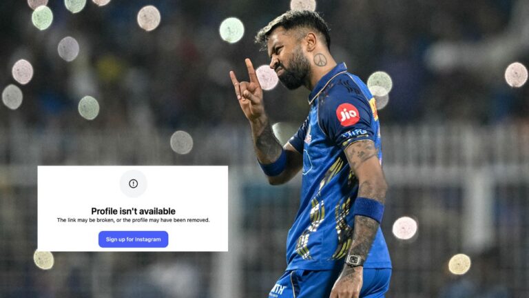Hardik Pandya Follows Arshdeep Singh’s Footsteps, Removes His Entire Digital Tra – हार्दिक पांड्या ने इंस्टाग्राम अकाउंट किया डीएक्टिवेट: क्या है इसके पीछे का रहस्य?