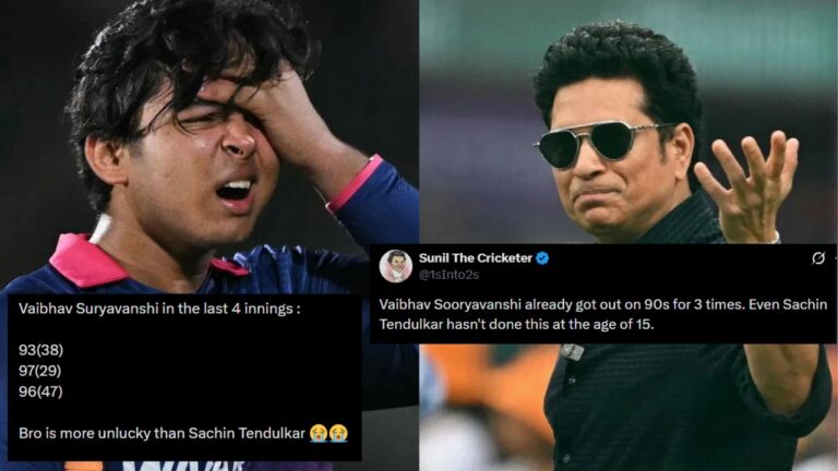 Vaibhav Sooryavanshi Compared With Sachin Tendulkar As 90s Haunt Royals Opener – IPL 2026: वैभव सूर्यवंशी की तुलना सचिन तेंदुलकर से, ‘नर्वस नाइंटीज’ का नया दौर