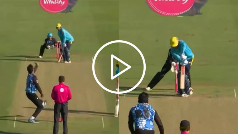 Watch- Pakistan’s Forgotten Spinner Outfoxes Warwickshire Captain In T20 Blast – विटालिटी ब्लास्ट: उसामा मीर की घातक गेंदबाजी ने वॉरविकशायर को पस्त किया